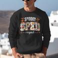 Spooky SPED Squad Special Education Teacher Halloween Ghost Unisex Sweatshirt, funny gift