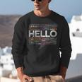 Start With Hello Different World Language Learning Teacher Unisex Sweatshirt, funny gift Start With Hello Different World Language Learning Teacher Unisex Sweatshirt, funny gift