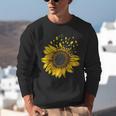 Sunflower Puzzle Pieces Autism Awareness For Mom Teacher For Women Unisex Sweatshirt, funny gift
