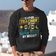Super Teacher By Day Super Tired By Night Superheroes School Unisex Sweatshirt, Super Teacher Sweatshirts, funny gift Super Teacher By Day Super Tired By Night Superheroes School Unisex Sweatshirt, Super Teacher Sweatshirts, funny gift
