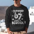 I Survived 67 Days Of School Teachers Students Unisex Sweatshirt, funny gift I Survived 67 Days Of School Teachers Students Unisex Sweatshirt, funny gift