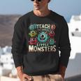 I Teach The Cutest Little Monsters Teacher Halloween Outfit Unisex Sweatshirt, funny gift I Teach The Cutest Little Monsters Teacher Halloween Outfit Unisex Sweatshirt, funny gift