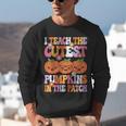 I Teach The Cutest Pumpkins Halloween Fall Teacher Women Unisex Sweatshirt, funny gift I Teach The Cutest Pumpkins Halloween Fall Teacher Women Unisex Sweatshirt, funny gift