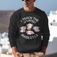 I Teach The Smartest Axolotls Cute Teacher Axolotl Unisex Sweatshirt, funny gift