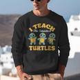 I Teach The Smartest Turtles Thanksgiving Proud Teacher Job Unisex Sweatshirt, funny gift