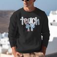 Teach Teacher Coquette Bow Pencil Back To School First Day Unisex Sweatshirt, funny gift Teach Teacher Coquette Bow Pencil Back To School First Day Unisex Sweatshirt, funny gift