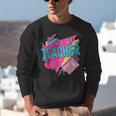 Teacher 90s Retro Colorful Teacher Of The 90s Back To School Unisex Sweatshirt, 90s Teacher Sweatshirts, funny gift Teacher 90s Retro Colorful Teacher Of The 90s Back To School Unisex Sweatshirt, 90s Teacher Sweatshirts, funny gift