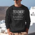 Teacher Definition Teacher Unisex Sweatshirt, funny gift Teacher Definition Teacher Unisex Sweatshirt, funny gift