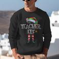 The Teacher Elf Shirt Matching Family Christmas Elf Men Women Kids Unisex Sweatshirt, funny gift The Teacher Elf Shirt Matching Family Christmas Elf Men Women Kids Unisex Sweatshirt, funny gift