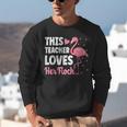 This Teacher Loves Her Flock Teaching Flamingo Girl Unisex Sweatshirt, funny gift This Teacher Loves Her Flock Teaching Flamingo Girl Unisex Sweatshirt, funny gift