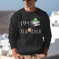 Teacher Puns I'm Tea-Cher Tea Lover Fun Teacher For Men Women Unisex Sweatshirt, funny gift