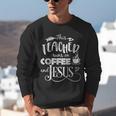 This Teacher Runs On Coffee And Jesus T Shirt Christian Tees Unisex Sweatshirt, funny gift This Teacher Runs On Coffee And Jesus T Shirt Christian Tees Unisex Sweatshirt, funny gift