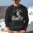 Teacher Skeleton Messy Bun I'Ll Just Wait Until Its Quiet Unisex Sweatshirt, funny gift Teacher Skeleton Messy Bun I'Ll Just Wait Until Its Quiet Unisex Sweatshirt, funny gift