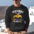 Teachers Are Just Superheroes In Disguise School Women Men Unisex Sweatshirt, funny gift
