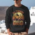 All Teachers Love Brains Halloween Teacher Unisex Sweatshirt, funny gift All Teachers Love Brains Halloween Teacher Unisex Sweatshirt, funny gift