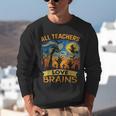 All Teachers Love Brains Shirt Teacher Halloween Tee Unisex Sweatshirt, funny gift
