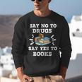 Teachers Red Ribbon Week Say No To Drugs Say Yes To Books Unisex Sweatshirt, funny gift Teachers Red Ribbon Week Say No To Drugs Say Yes To Books Unisex Sweatshirt, funny gift
