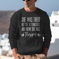 Tenured Professor Women Teacher Tired Tenacious And Tenure Unisex Sweatshirt, funny gift