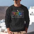 Testing Mode On Testing Day Motivational Teacher Kids Unisex Sweatshirt, funny gift Testing Mode On Testing Day Motivational Teacher Kids Unisex Sweatshirt, funny gift