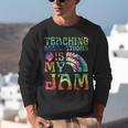 Tie Dye Teaching Social Studies Is My Jam Sunglasses Teacher Unisex Sweatshirt, funny gift Tie Dye Teaching Social Studies Is My Jam Sunglasses Teacher Unisex Sweatshirt, funny gift