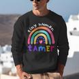 Tiny Human Tamer Watercolor Rainbow Daycare Teacher Unisex Sweatshirt, funny gift Tiny Human Tamer Watercolor Rainbow Daycare Teacher Unisex Sweatshirt, funny gift