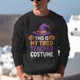 This Is My Tired Teacher Costume Halloween Unisex Sweatshirt, funny gift
