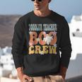 Toddler Teacher Boo Crew Ghost Groovy Halloween For Women Unisex Sweatshirt, Groovy Teacher Sweatshirts, funny gift