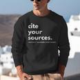 History Teacher Cite Your Sources Unisex Sweatshirt, History Teacher Sweatshirts, funny gift History Teacher Cite Your Sources Unisex Sweatshirt, History Teacher Sweatshirts, funny gift