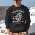 Never Underestimate Teachers Who Runs For Fun Running Teache Unisex Sweatshirt, funny gift Never Underestimate Teachers Who Runs For Fun Running Teache Unisex Sweatshirt, funny gift
