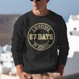 Vintage I Survived 67 Days Of School Teachers Students Unisex Sweatshirt, funny gift Vintage I Survived 67 Days Of School Teachers Students Unisex Sweatshirt, funny gift