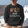 Wild About Kindergarten Teacher Leopard Print Unisex Sweatshirt, funny gift Wild About Kindergarten Teacher Leopard Print Unisex Sweatshirt, funny gift
