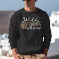 Wild About Teaching School Crew 4th Grade Teacher Squad Unisex Sweatshirt, 4th Grade Teacher Sweatshirts, funny gift