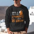 Will Trade Students For Candy Halloween Costume Teacher Unisex Sweatshirt, funny gift Will Trade Students For Candy Halloween Costume Teacher Unisex Sweatshirt, funny gift