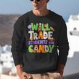 Will Trade Students For Candy Teacher Cute Halloween Costume Unisex Sweatshirt, funny gift Will Trade Students For Candy Teacher Cute Halloween Costume Unisex Sweatshirt, funny gift