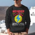 Wonder Teacher Costume Shirt Teacher Halloween Costume Men Women Unisex Sweatshirt, funny gift