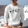 67 Music Meme Slang Musician Kids Music Teacher Unisex Sweatshirt, funny gift 67 Music Meme Slang Musician Kids Music Teacher Unisex Sweatshirt, funny gift