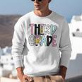 Back To School Third Grade Teacher First Day Of 3rd Grade Unisex Sweatshirt, First Grade Teacher Sweatshirts, funny gift Back To School Third Grade Teacher First Day Of 3rd Grade Unisex Sweatshirt, First Grade Teacher Sweatshirts, funny gift