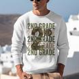 Camo Team 2nd Grade Squad Back To School Teacher Kids Boys Unisex Sweatshirt, 2nd Grade Teacher Sweatshirts, funny gift