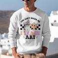 You Can't Scare Me I Teach Art Retro Teacher Ghost Halloween Unisex Sweatshirt, funny gift You Can't Scare Me I Teach Art Retro Teacher Ghost Halloween Unisex Sweatshirt, funny gift