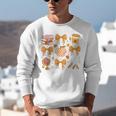 Coquette Bow Teacher Thanksgiving Fall Autumn Girls Women Unisex Sweatshirt, funny gift