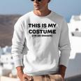 THIS IS MY COSTUME Eraser Teacher Halloween Costume Unisex Sweatshirt, funny gift THIS IS MY COSTUME Eraser Teacher Halloween Costume Unisex Sweatshirt, funny gift