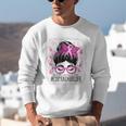 CTE Teacher In October We Wear Pink Breast Cancer Awareness Unisex Sweatshirt, funny gift CTE Teacher In October We Wear Pink Breast Cancer Awareness Unisex Sweatshirt, funny gift