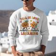 Fall In Love With Learning Teacher Student Autumn Pumpkin Unisex Sweatshirt, funny gift Fall In Love With Learning Teacher Student Autumn Pumpkin Unisex Sweatshirt, funny gift