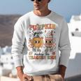 Groovy Pumpkin Spice Makes Teacher Nice Fall Thanksgiving Unisex Sweatshirt, Groovy Teacher Sweatshirts, funny gift Groovy Pumpkin Spice Makes Teacher Nice Fall Thanksgiving Unisex Sweatshirt, Groovy Teacher Sweatshirts, funny gift