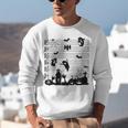 Halloween Music Note Clefs Spooky Ghost For Music Teacher Unisex Sweatshirt, funny gift Halloween Music Note Clefs Spooky Ghost For Music Teacher Unisex Sweatshirt, funny gift