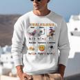Halloween Reading Spooky Syllables Teacher Vintage Unisex Sweatshirt, funny gift