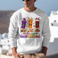 Happy Hallothanksmas Halloween Thanksgiving Pencils Teachers Unisex Sweatshirt, funny gift Happy Hallothanksmas Halloween Thanksgiving Pencils Teachers Unisex Sweatshirt, funny gift