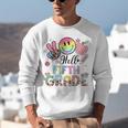 Hello 5th Grade Boy Girl Teacher Back To School 5th Grade Unisex Sweatshirt, funny gift