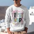 Hello First Grade Teacher Coquette Pencil Bow Back To School Unisex Sweatshirt, First Grade Teacher Sweatshirts, funny gift