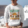 Humor I Teach The Cutest Turkeys Thanksgiving Teacher Unisex Sweatshirt, funny gift Humor I Teach The Cutest Turkeys Thanksgiving Teacher Unisex Sweatshirt, funny gift